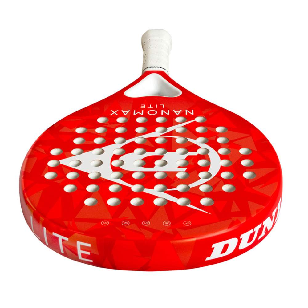Raquete de padel Dunlop Nanomax Lite 2025 — leve, com controlo, para progressão rápida - imagem 3